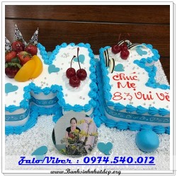 Mẫu Bánh Sinh Nhật Đẹp - A42